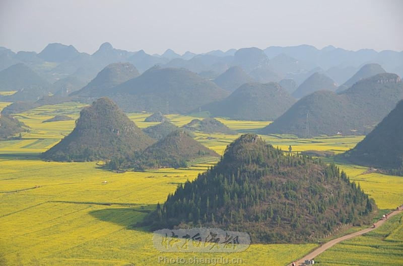 罗平金鸡峰丛景区